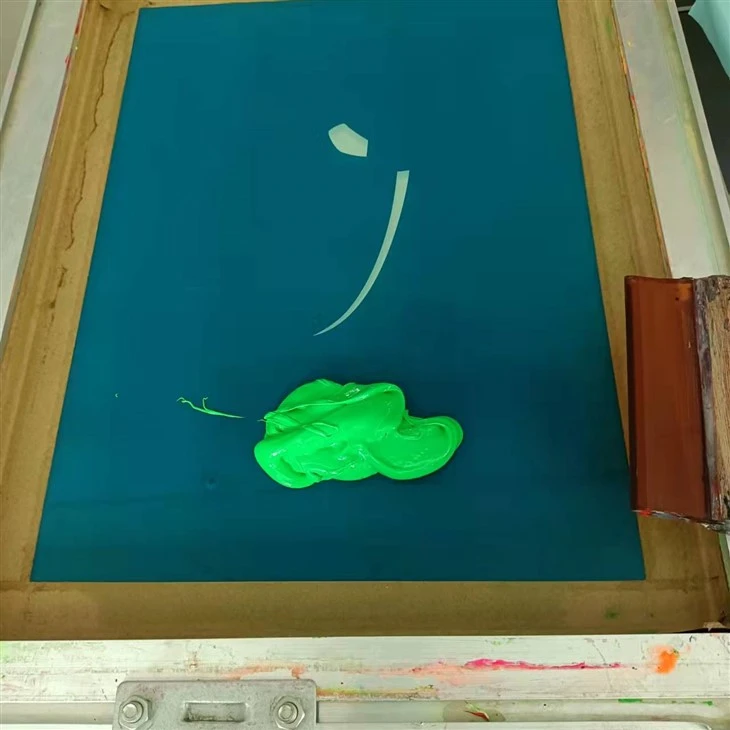 Polyester serigrafi blæk